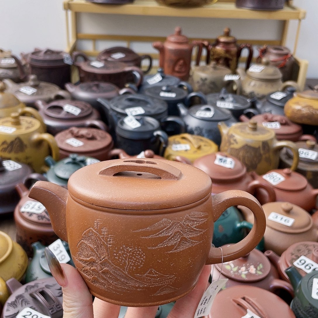 茶壶紫砂大*紫砂微瑕