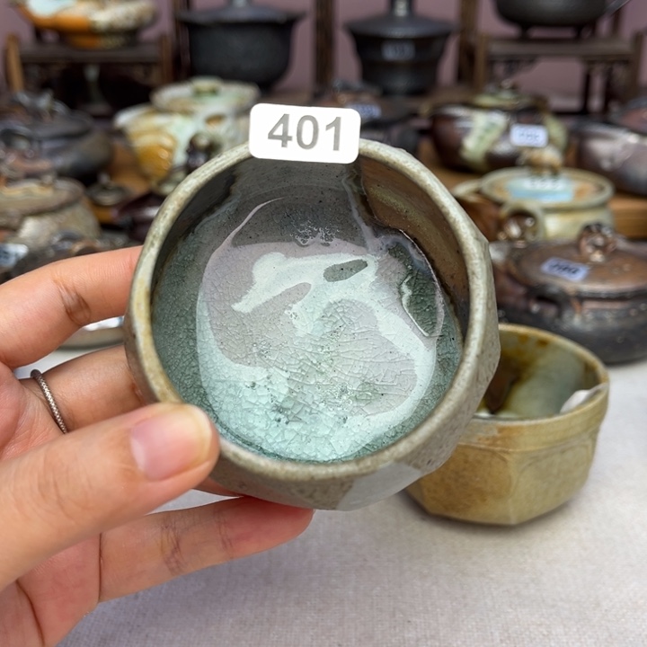 壶裸柴烧陶瓷茶具