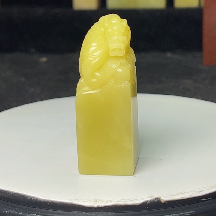 青田石印石封门青2.1/2.1/5.8cm