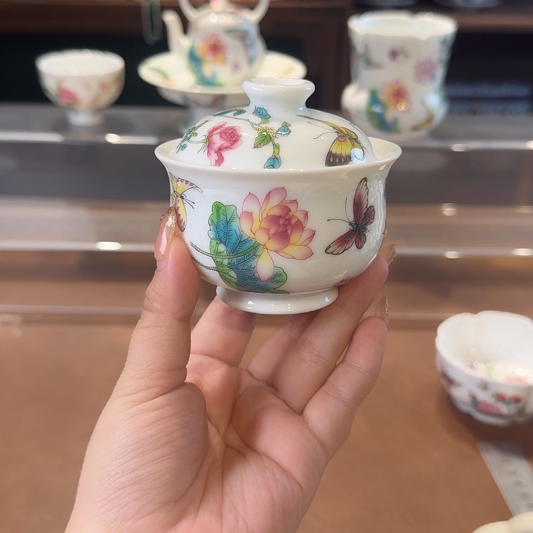 珐琅彩主人杯茶具系列