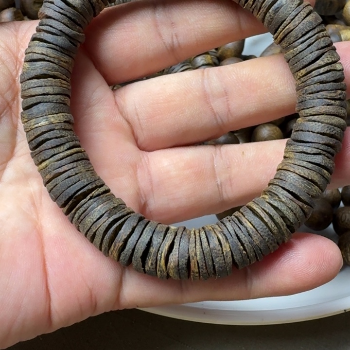 沉香手串分*张勺子手串20克加