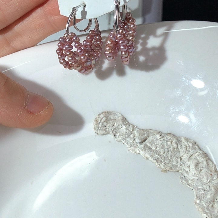 银S925镶嵌淡水珍珠项链千*