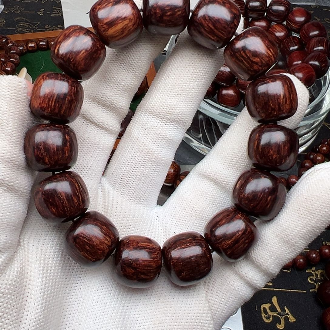 波***霖木1516海南红降黑金满纹满油精品