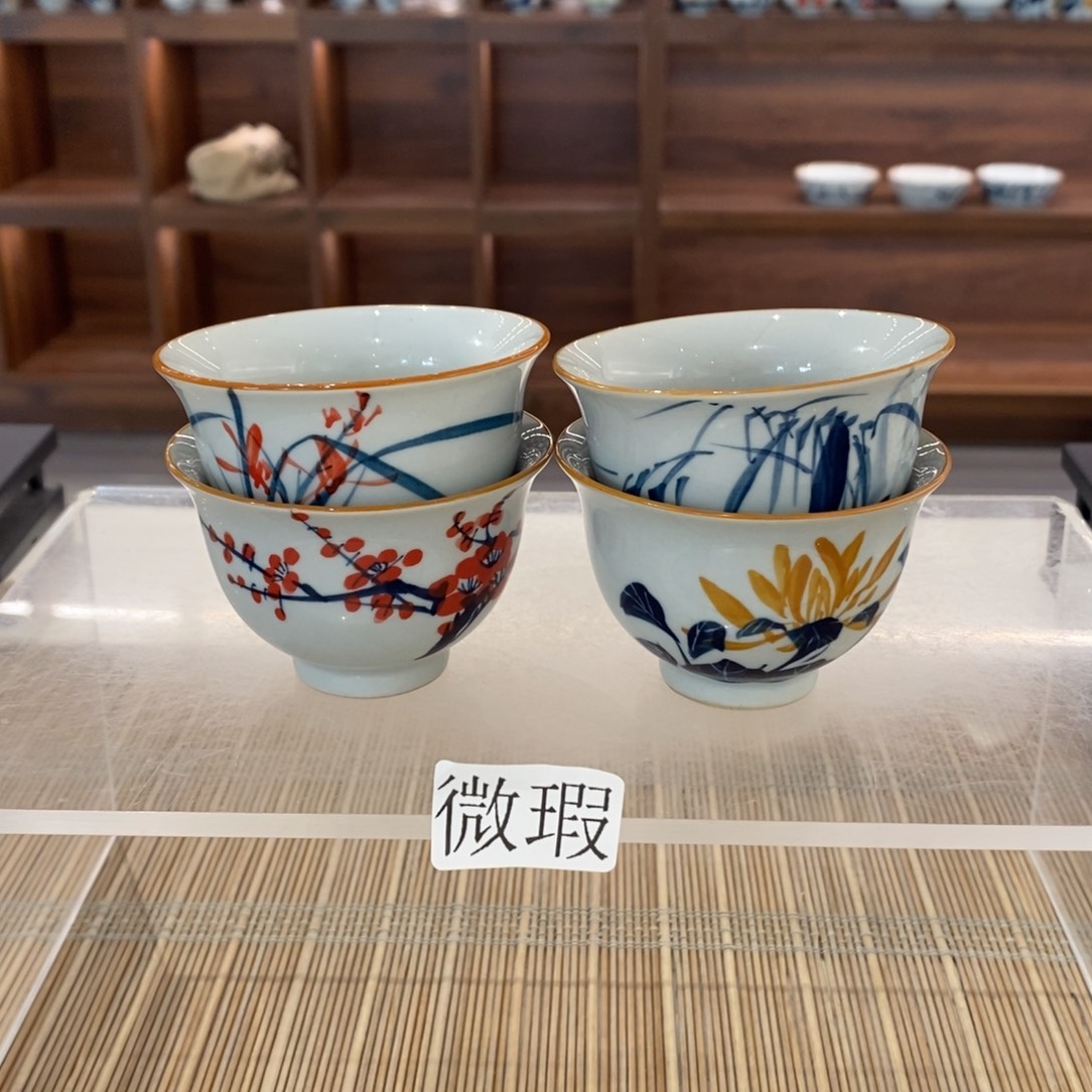 釉下彩手工绘制手工绘制