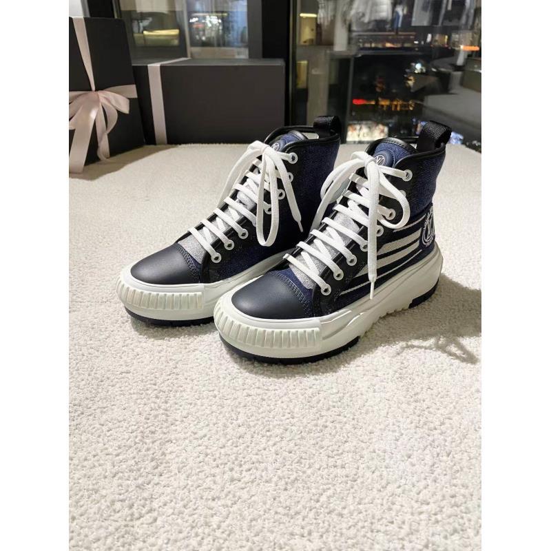 未使用 LouisVuitton/路易威登  zz529 高帮运动鞋 35码 微瑕