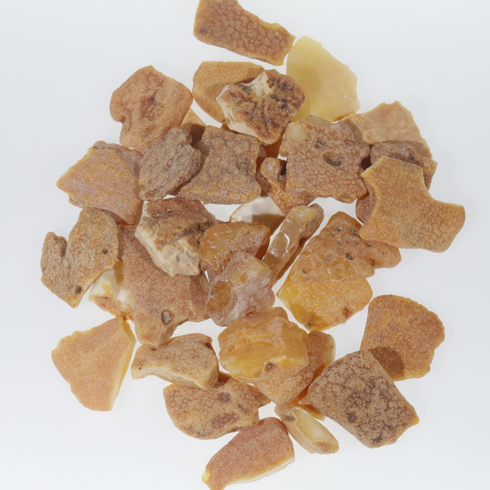 蜜蜡原石天然原矿俄料琥珀随机发三块