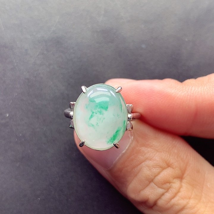 石英质玉未镶嵌戒指