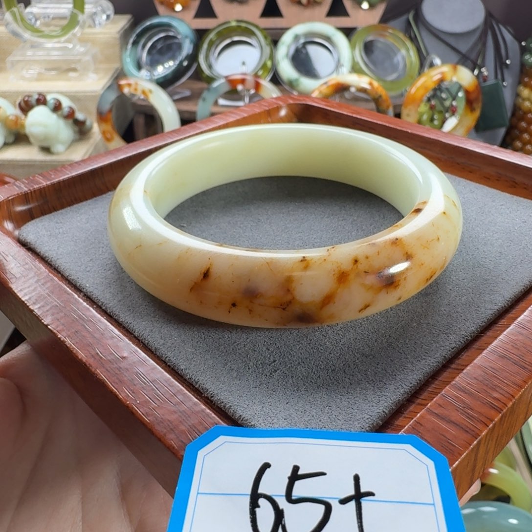 蛇纹石玉合金手镯