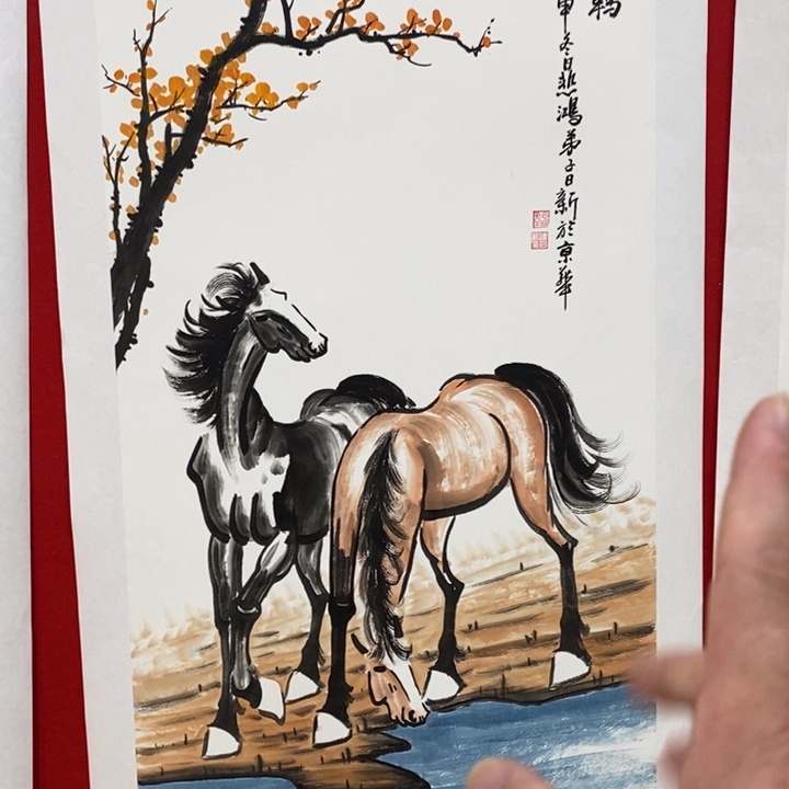 日新画作欣赏作品