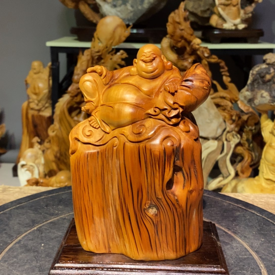 柏木（崖柏）崖柏木雕刻