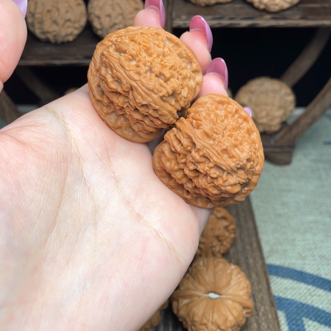 文玩核桃把件41南疆石