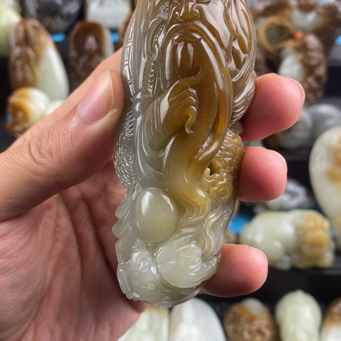 和田玉挂件未镶嵌