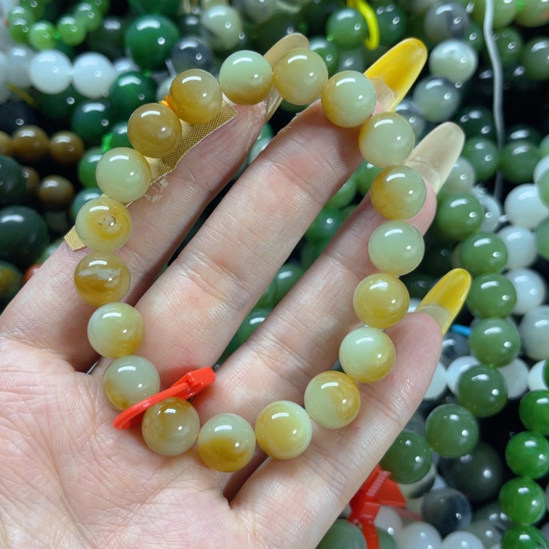 未镶嵌手串和田玉