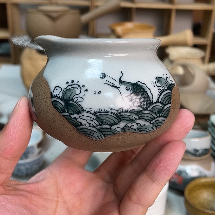 壶老段烧茶器茶具！