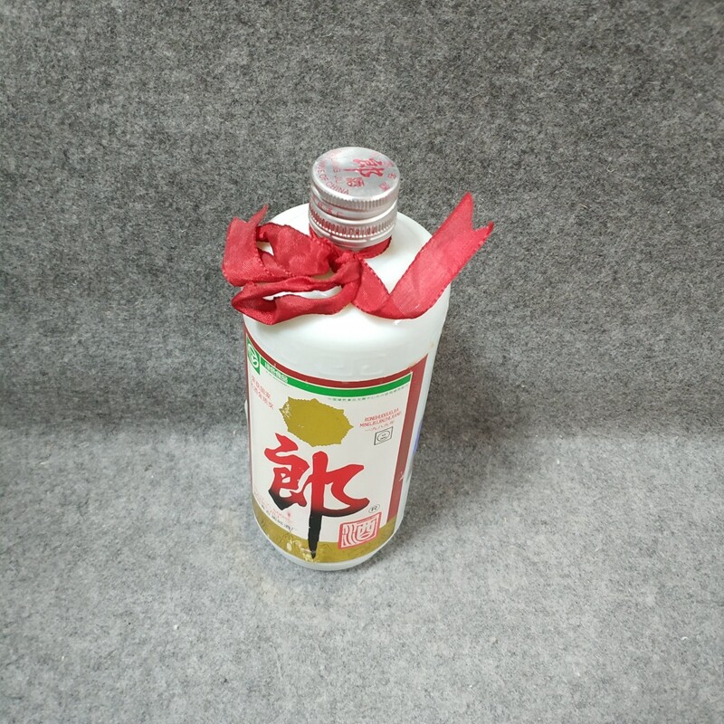 90年代郎酒铁盖绒布礼盒39度500ml-M25G600A816-01