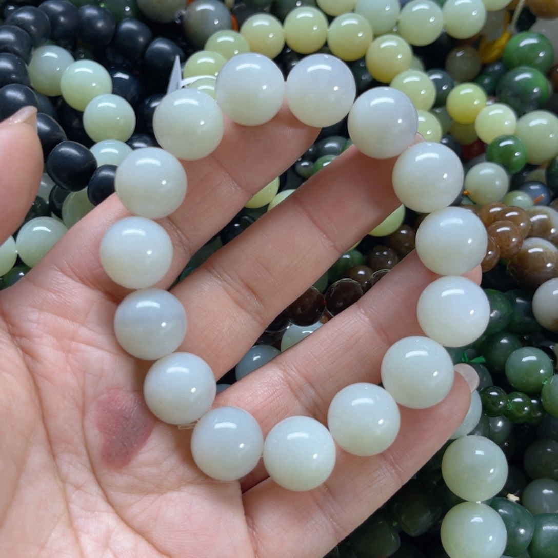 和田玉手链未镶嵌