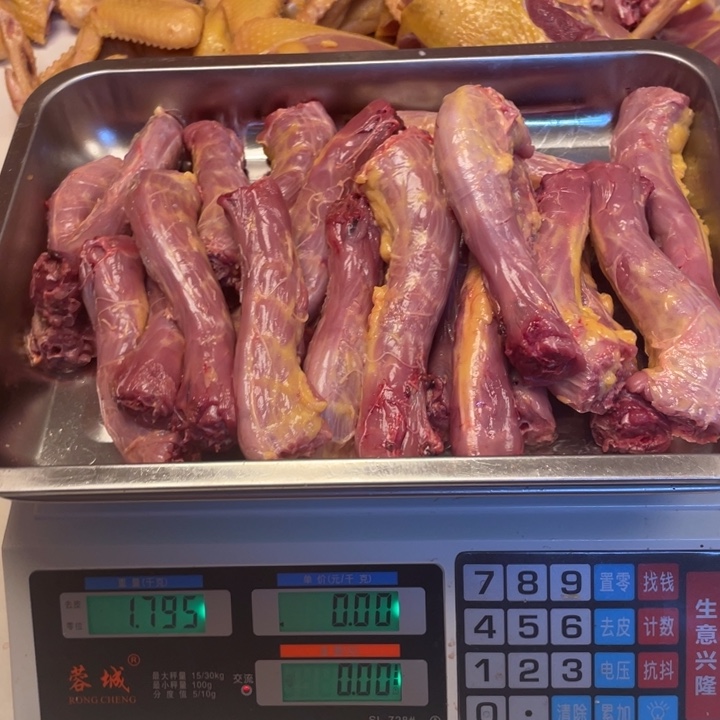 低温冷冻60天中国大陆食用农产品脖