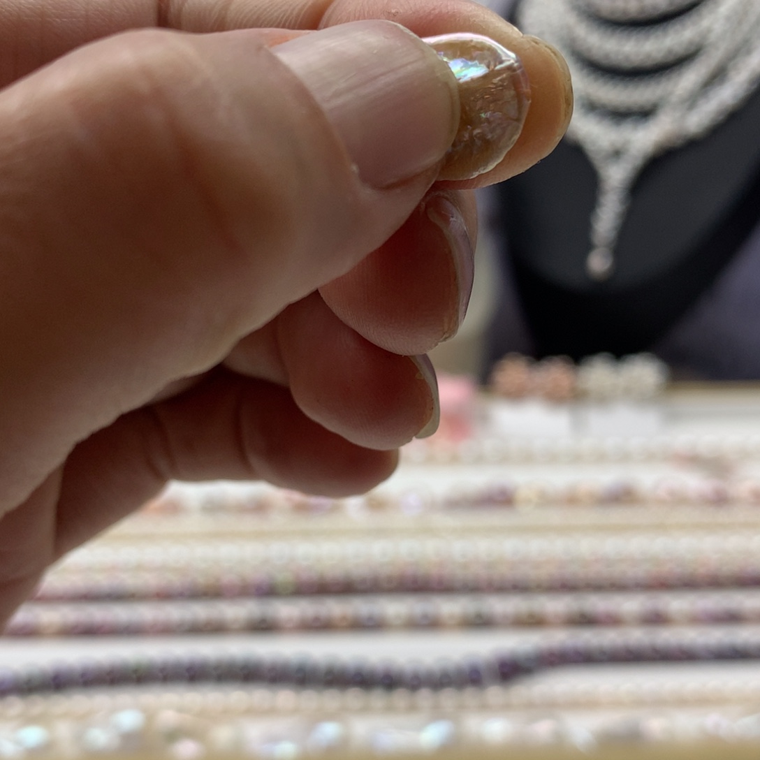 颈饰淡水珍珠合金