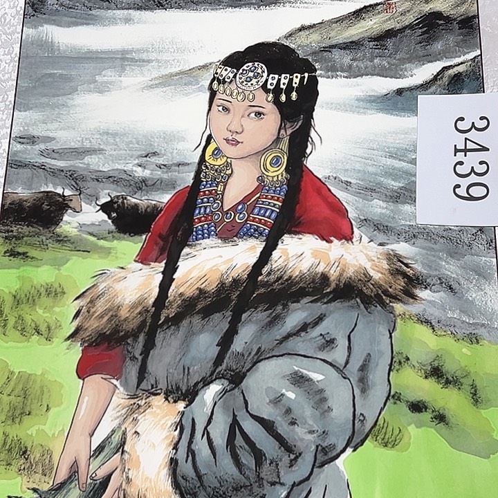 国画新号开播纯手绘作品