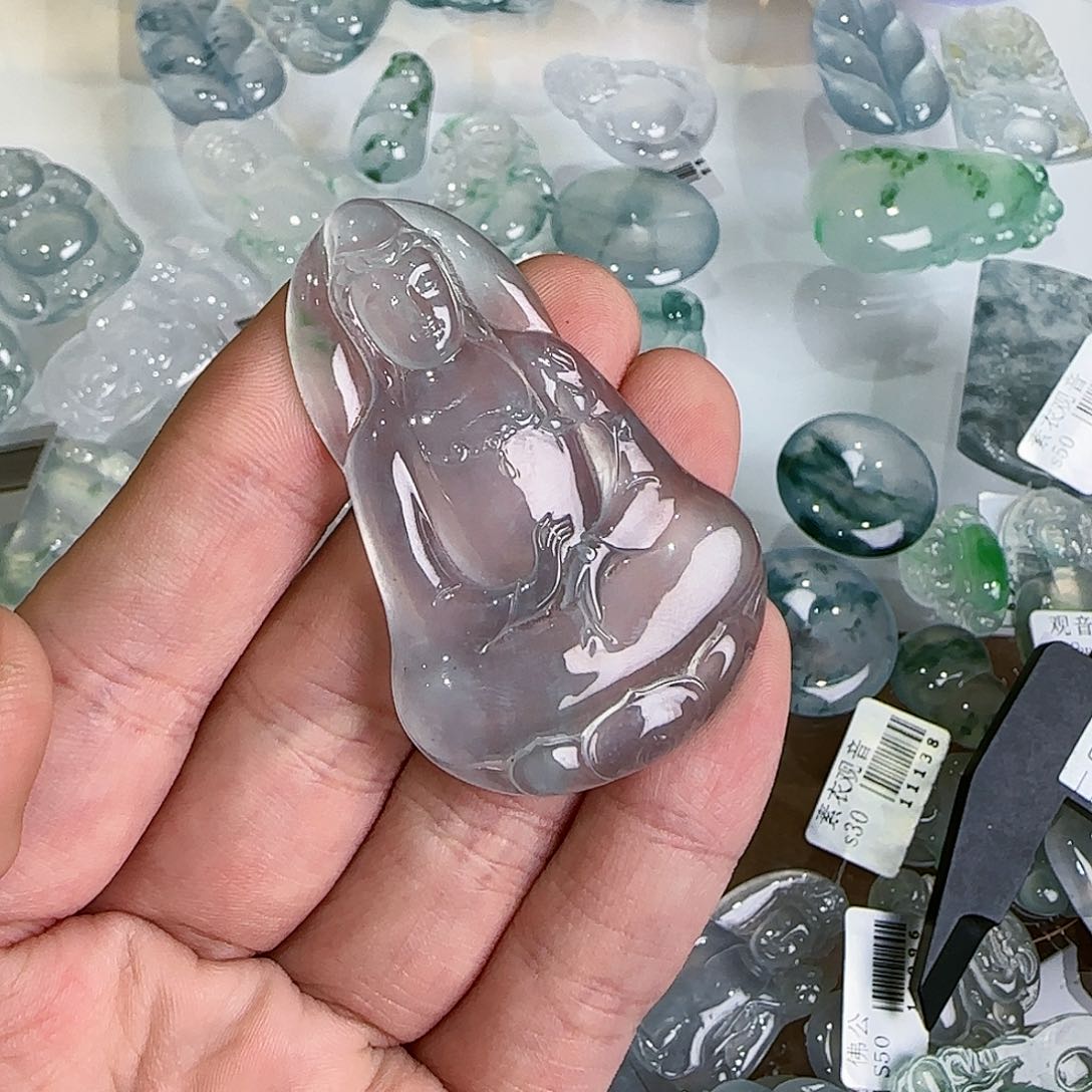 【闪购商品】翡翠吊坠(不含链)未镶嵌默*生