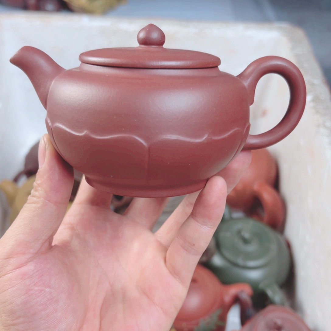 茶壶紫砂宜兴原矿紫砂壶220毫升容量