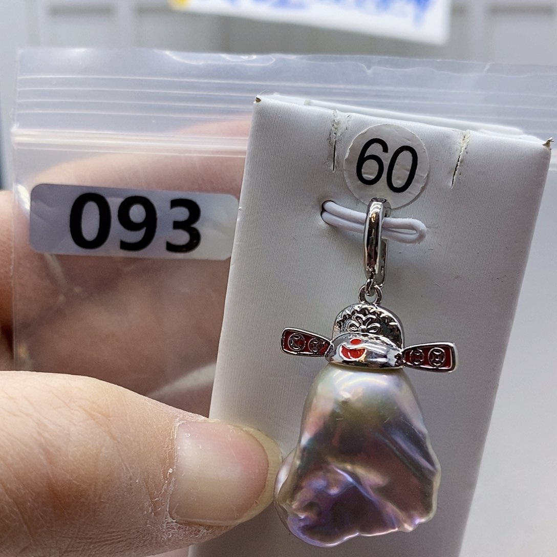 颈饰合金淡水珍珠