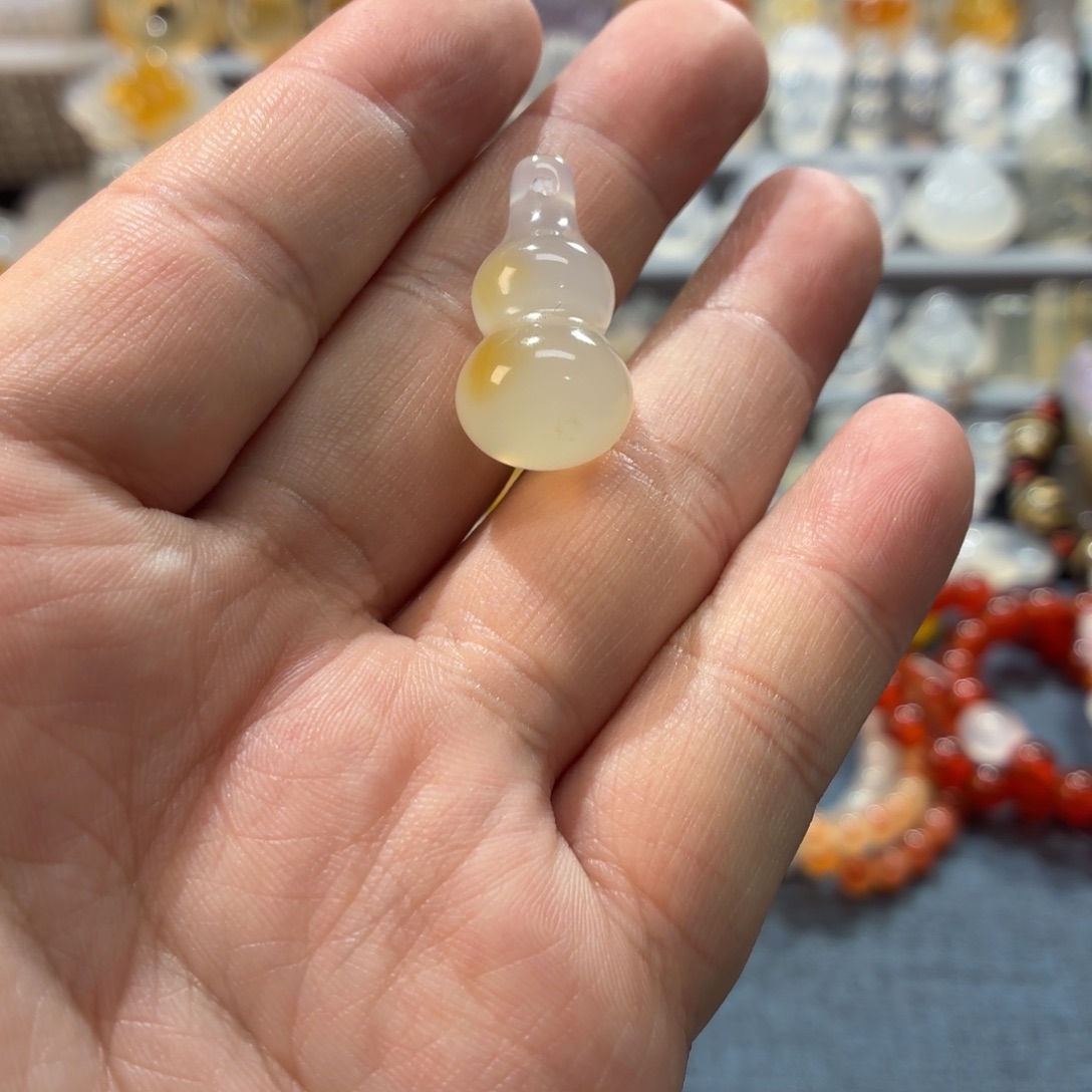 玛瑙/玉髓未镶嵌吊坠(不含链)