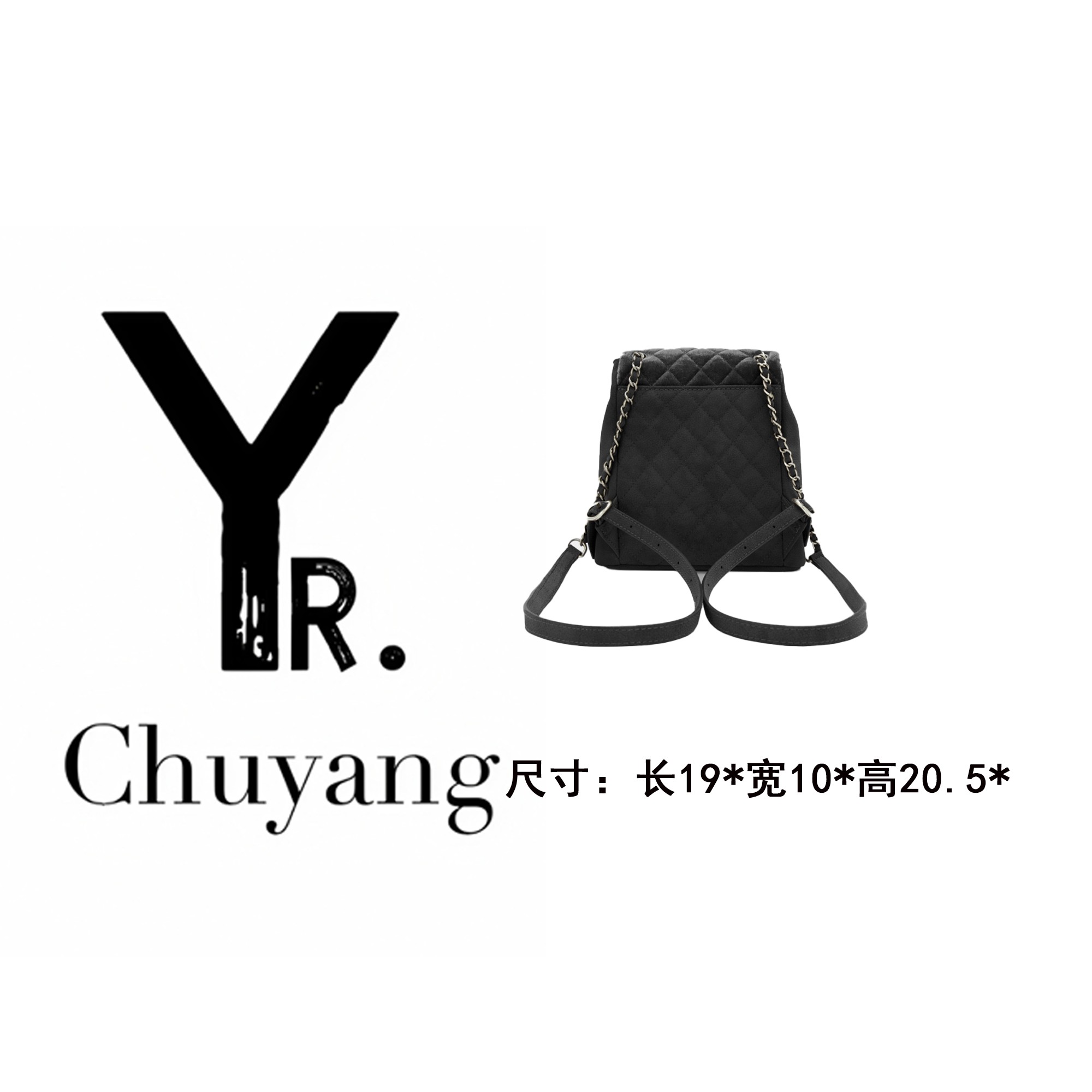 【初阳甄选】ZT-D8100-黑色轻奢潮流经典小众女包