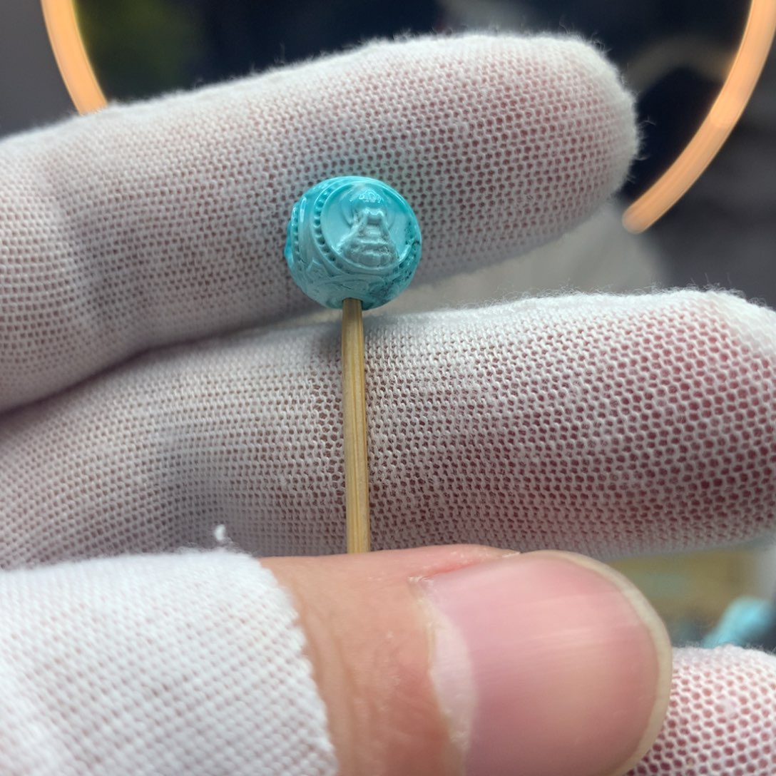 绿松石挂件未镶嵌