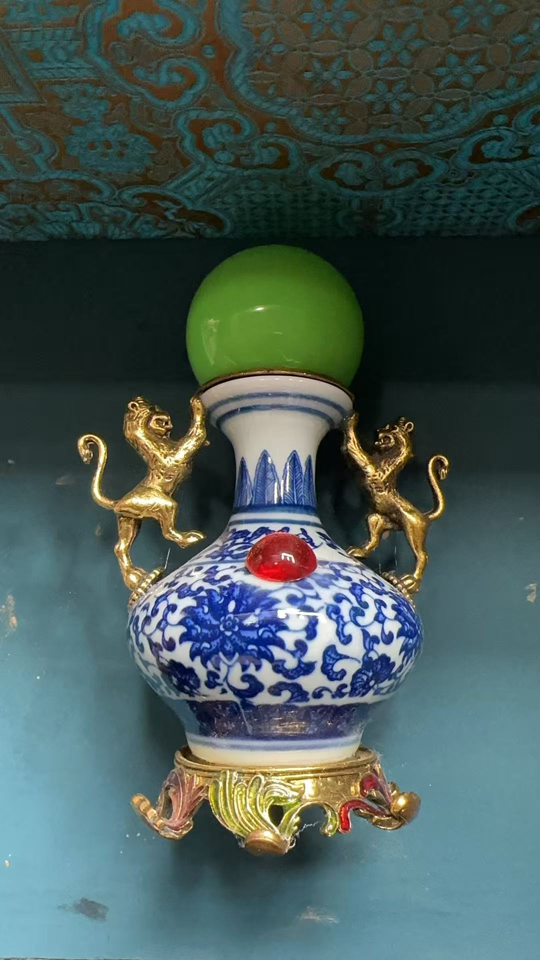 特色摆件家居摆件青花瓶B-78