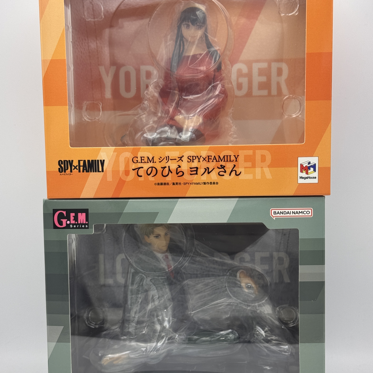 【带特典 运输盒】MH GEM系列间谍过家家掌中劳埃德+掌中约尔全新