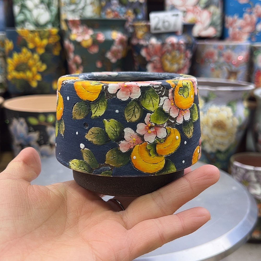 景德镇陶瓷花盆景德镇陶瓷花盆