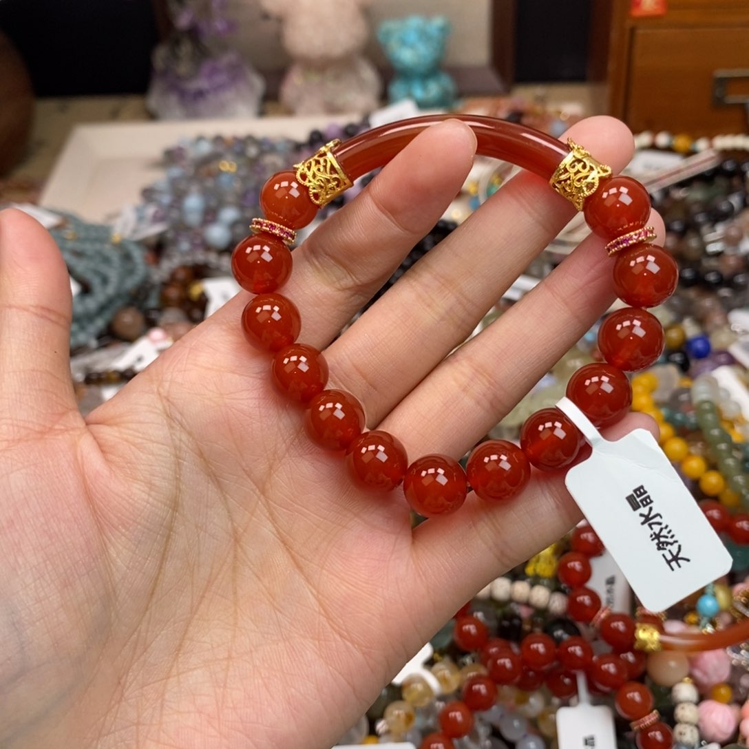 未镶嵌手链玛瑙/玉髓250