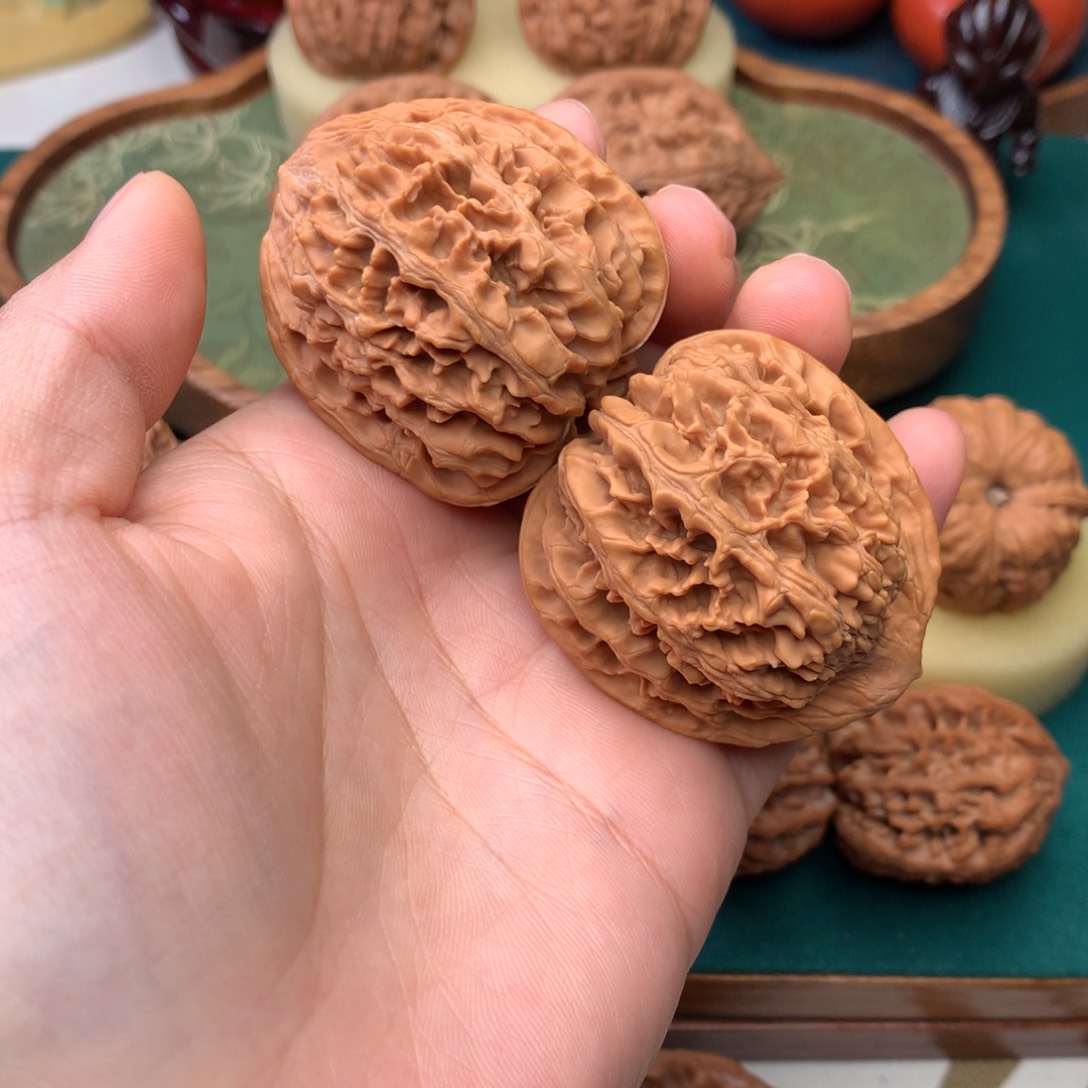 把件文玩核桃玉麒麟41