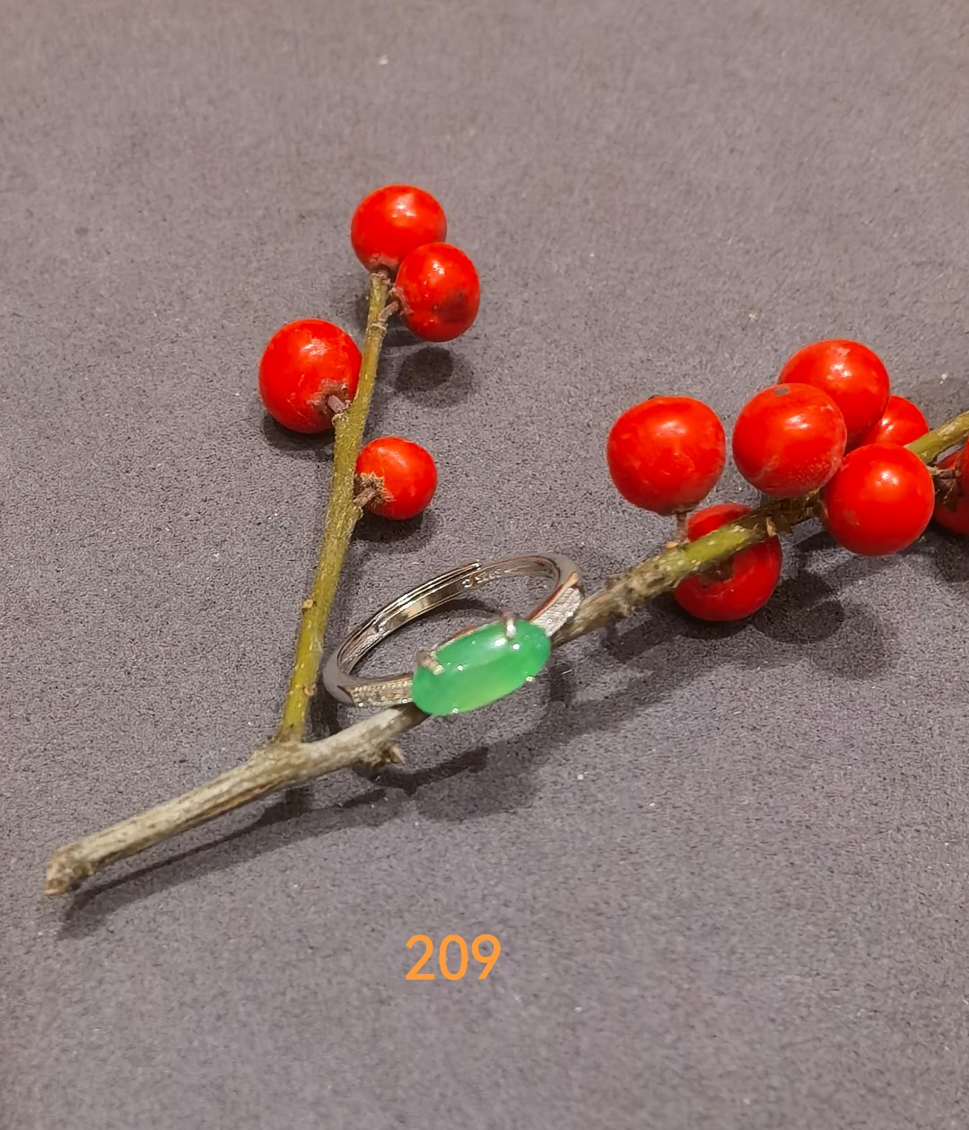 【宝妈珠宝精选】BM000209天然翡翠戒指