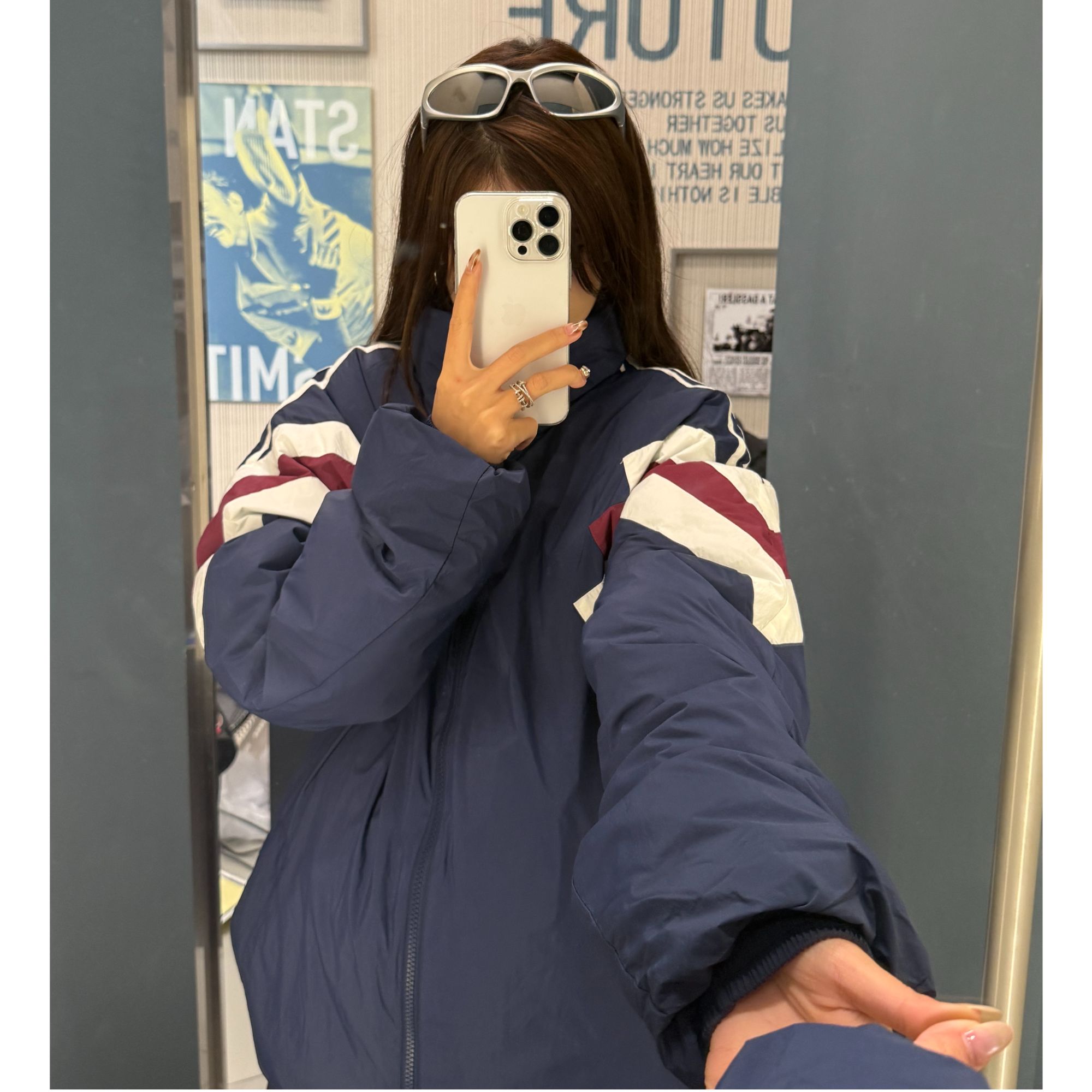 adidas/阿迪达斯三叶草 GOTEBORG JKT 立领运动休闲羽绒服KF9609