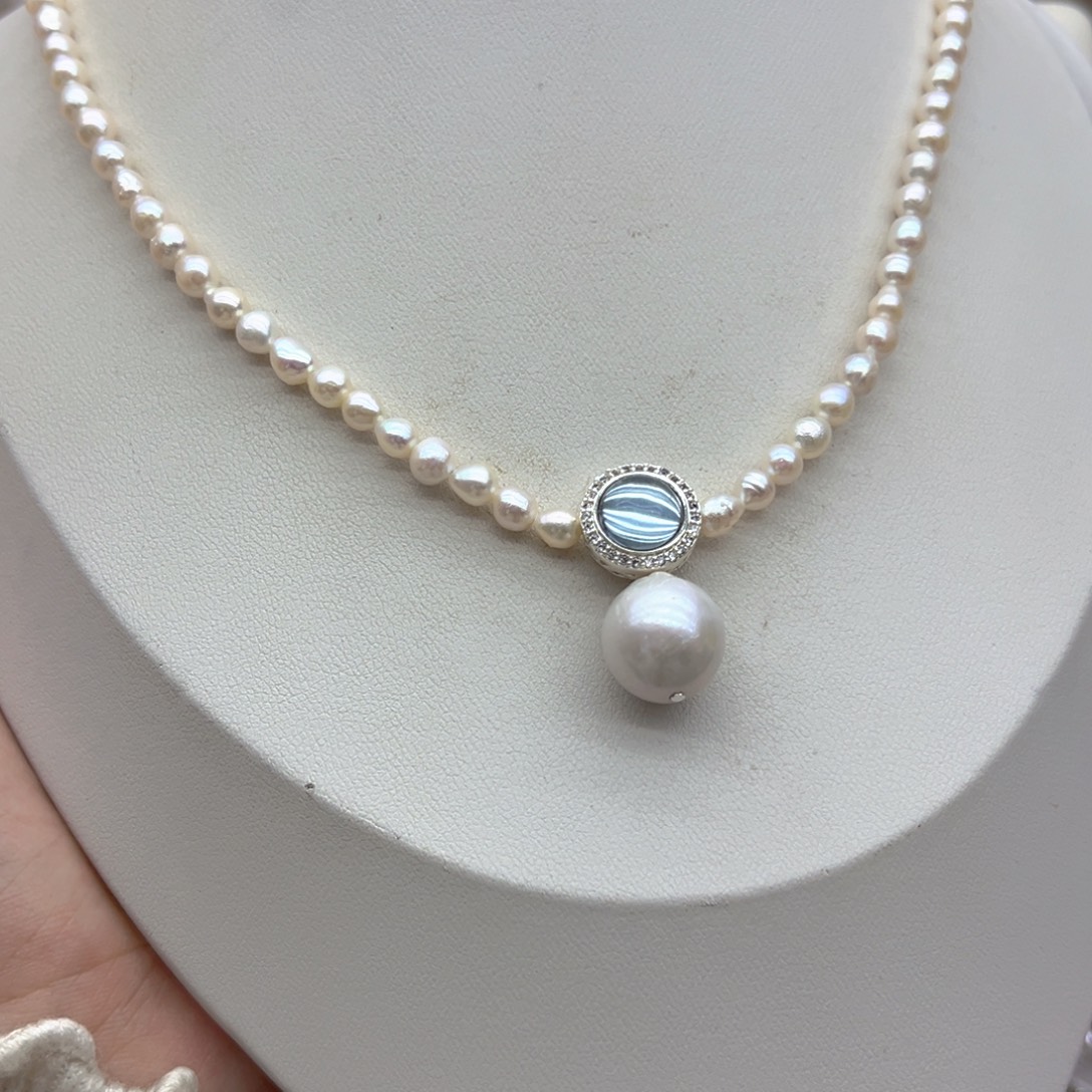 颈饰淡水珍珠未镶嵌