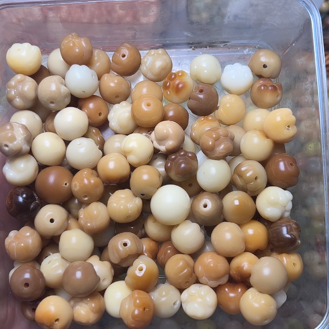 菩提根/象牙果吊坠卡16瑕疵猫爪8颗