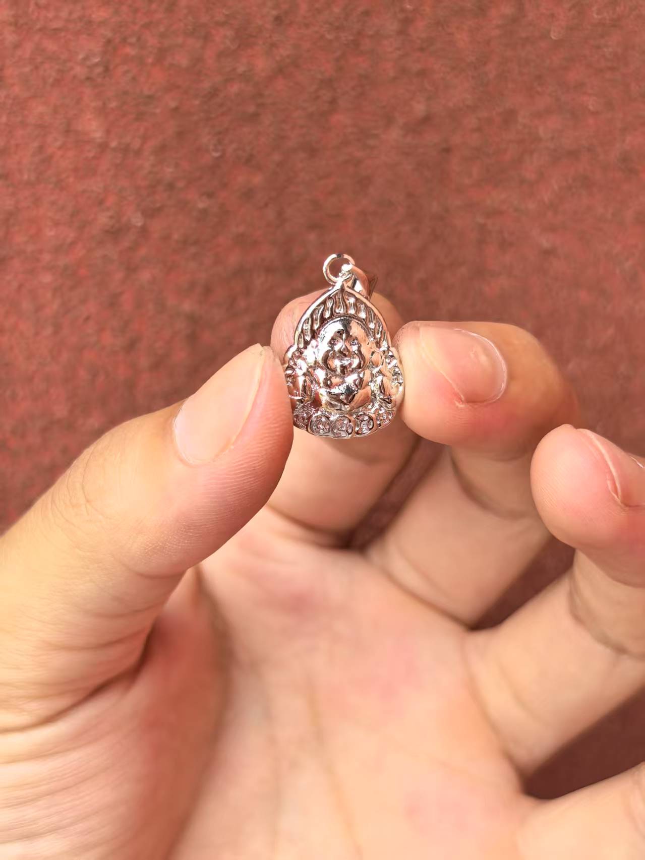 404精工佛头吊坠