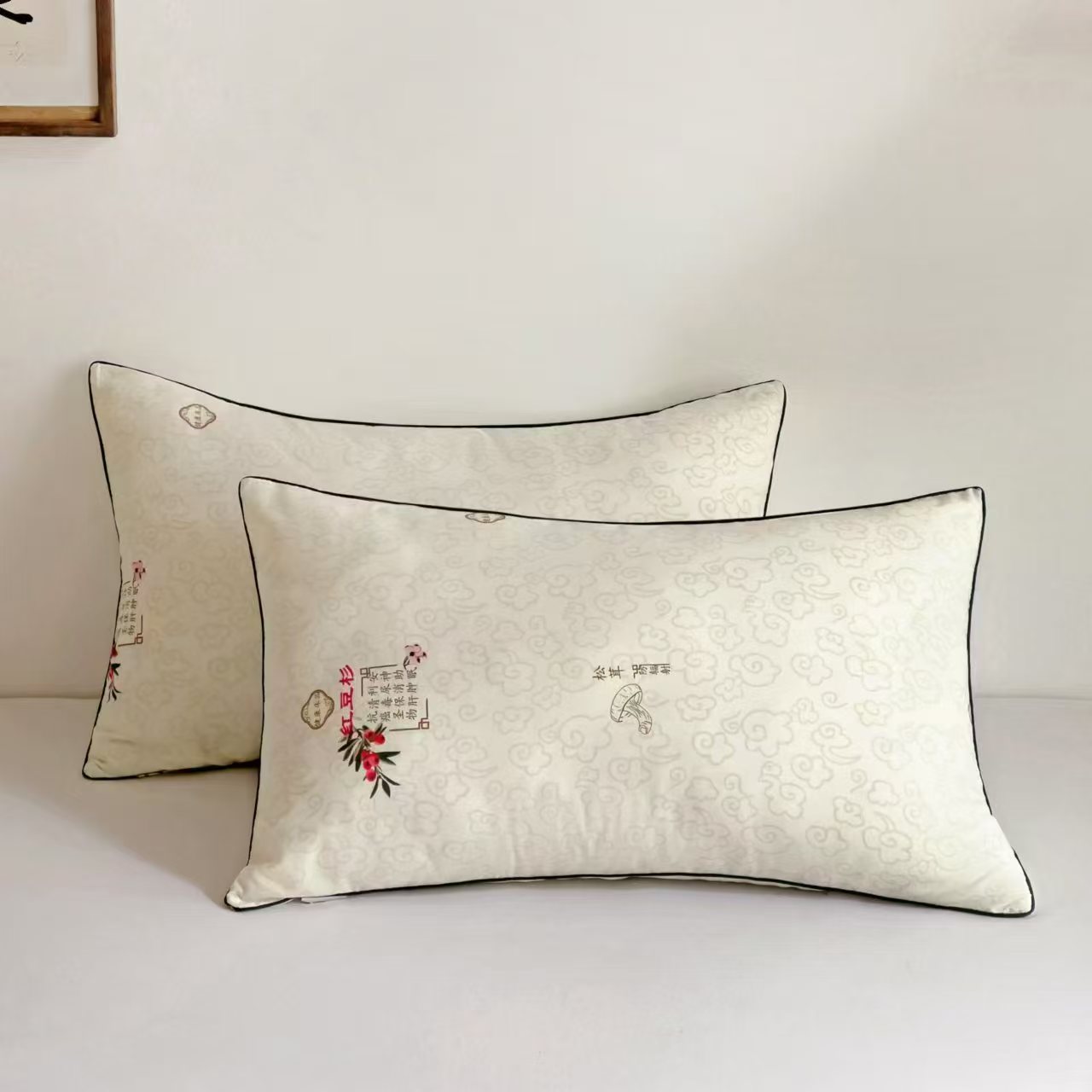 【太自王】红豆杉花型健康睡眠枕