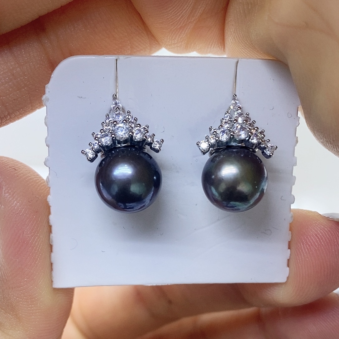 淡水珍珠未镶嵌耳钉