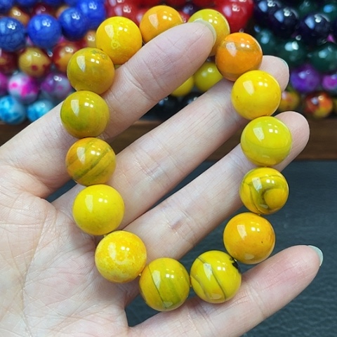 玛瑙未镶嵌手饰牛黄14