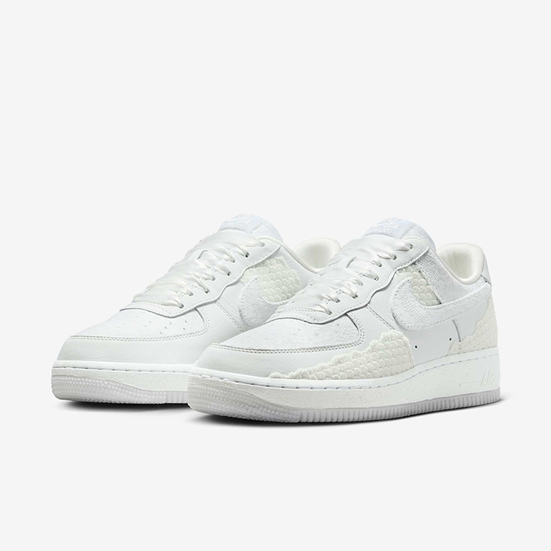 Nike Air Force 1空军一号蛇年限定 白蛇 女子休闲板鞋HV6011-111