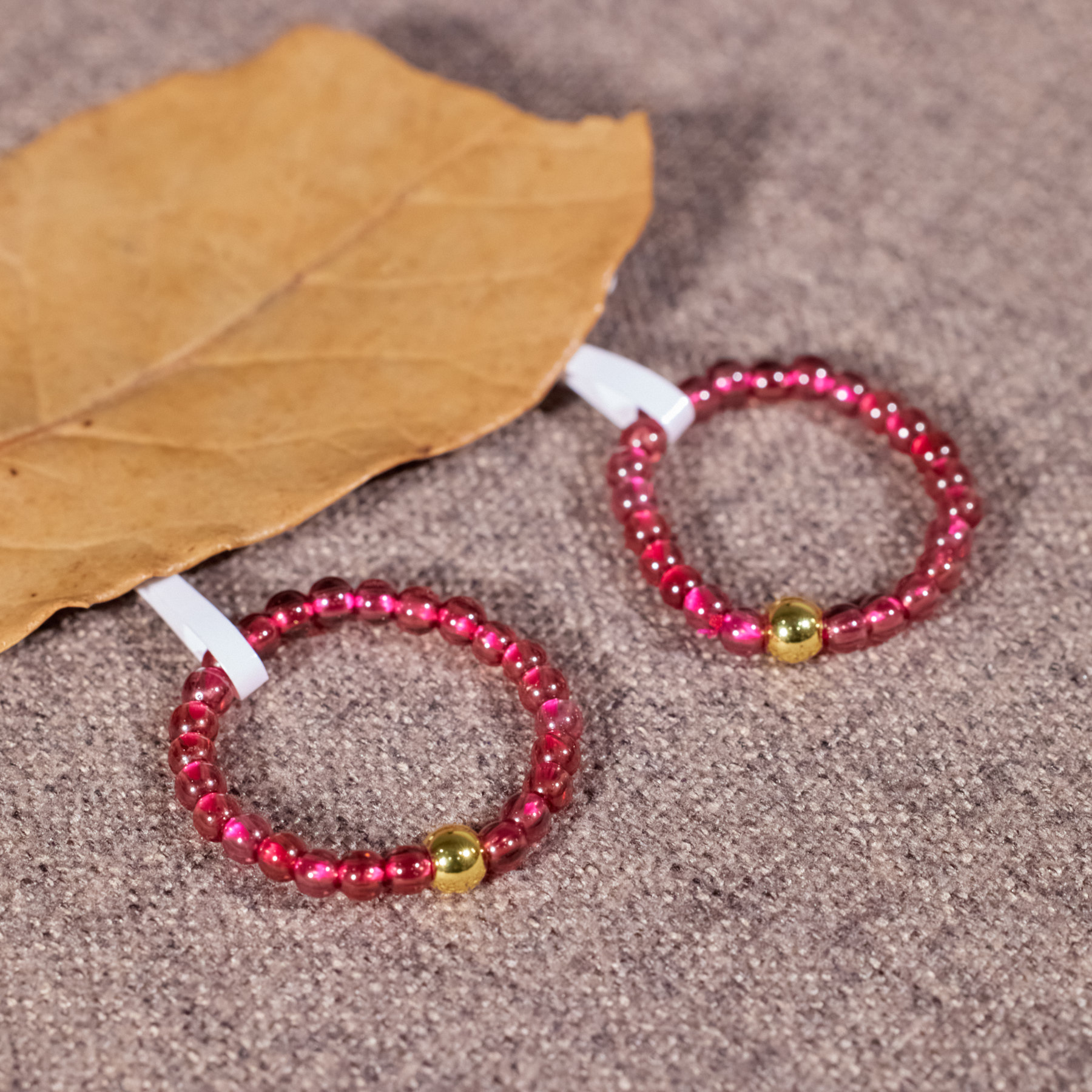 【歪歪】*石榴石戒指*（多样性发其一）N1148