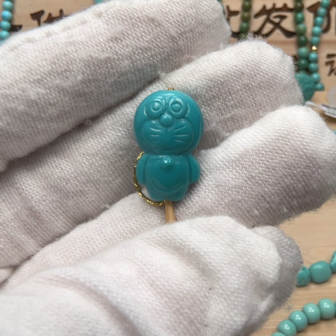 绿松石雕刻未镶嵌
