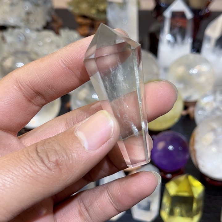 水晶摆件未镶嵌吊坠