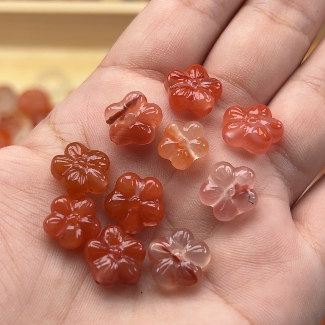 南红玛瑙未镶嵌吊坠(不含链)