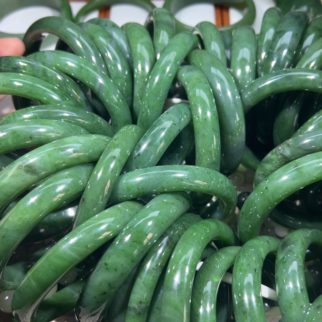 【闪购商品】和田玉碧玉未镶嵌