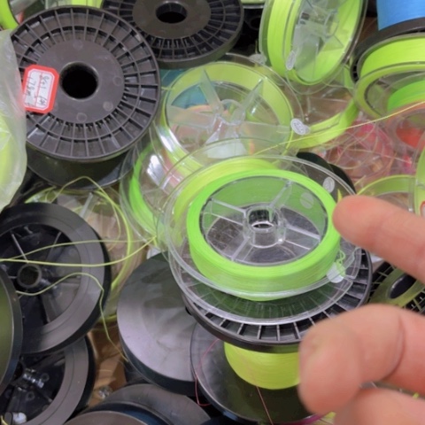 PE8编绿色高拉力8号100米