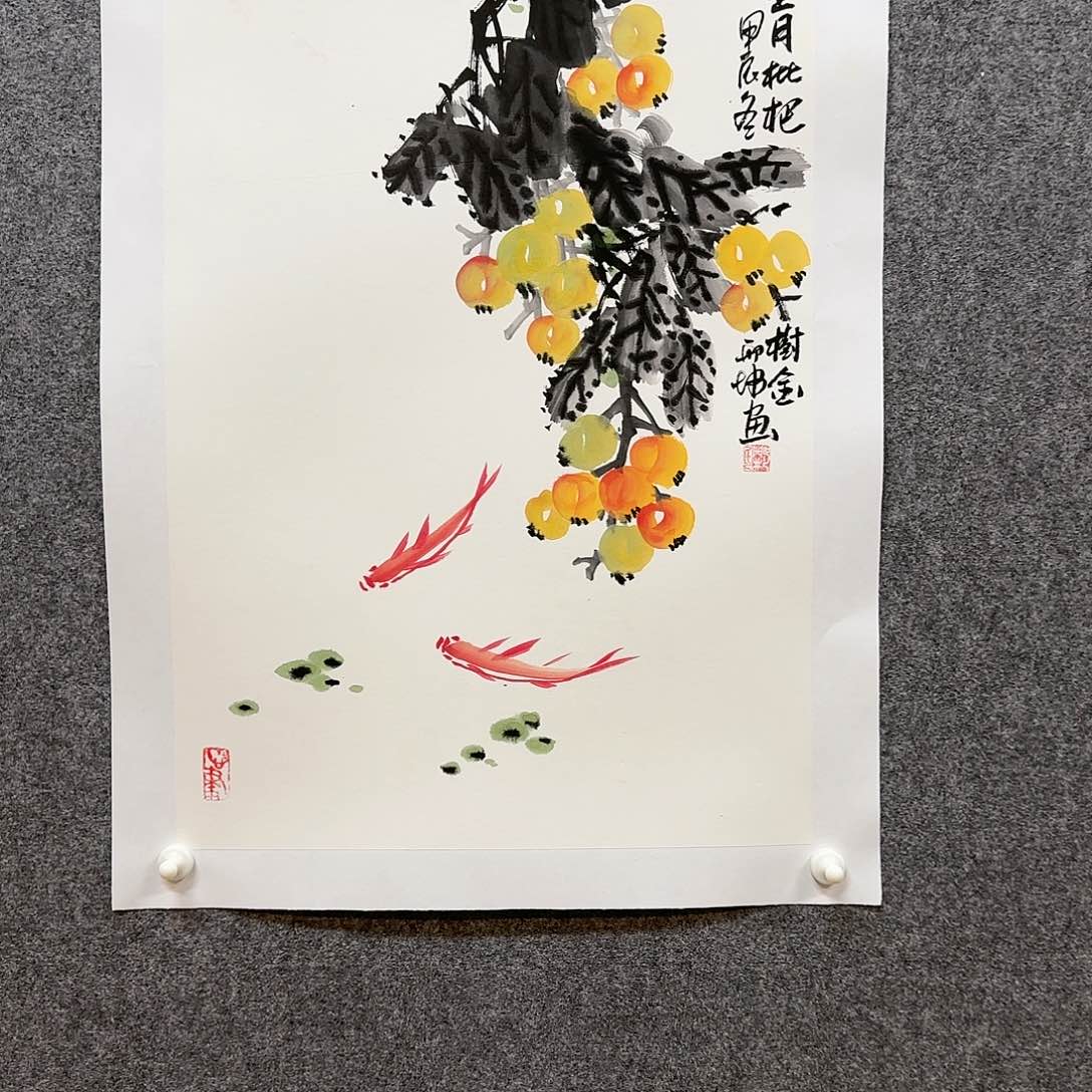 国画邢坤老师手绘作品